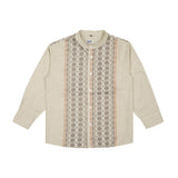 Russ Kids Shirt Koko Long Sleeve Kids Faqqa Brown