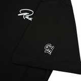 Tshirt Oversized Cotton 16S Oe Baller Black