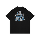 Tshirt Oversized Cotton 16S Oe Baller Black