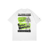 Tshirt Oversized Cotton 16S Oe Buzz T01 White
