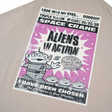 Tshirt Oversized Cotton 16S Oe Little Three T01 Brown