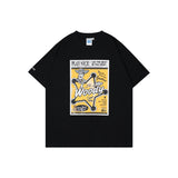 Russ x Toystory Tshirt  Short Sleeve Oversize Woody T01 Black