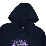 Sweater Hoodie Fleece Little Three Hood 01 Navy Blue