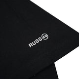 Tshirt Oversized Cotton 16S Oe Woody T02 Black