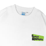 Tshirt Oversized Cotton 16S Oe Buzz T01 White