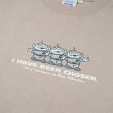 Tshirt Oversized Cotton 16S Oe Little Three T01 Brown