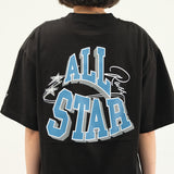 Tshirt Oversized Cotton 16S Oe Baller Black