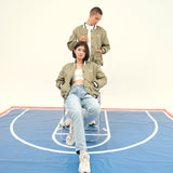 Jacket Taslan Courts Green