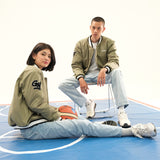 Jacket Taslan Courts Green