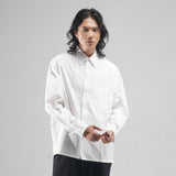Shirt Paper Touch Cotton Sover Ls Black