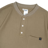 Tshirt Oversized Waffle Fancee Coklat Sage