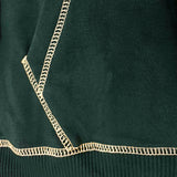 Sweater Hoodie Fleece Joy Green