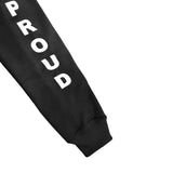 Sweater Hoodie Fleece Miseryends Black