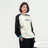 Sweater Crewneck Fleece Pointer Broken White