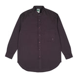 Kemeja Russ Roma Oversize Lengan Panjang Maroon