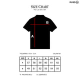 Poloshirt Pique Hemcoste Black