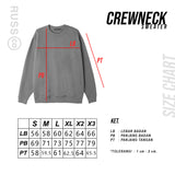 Sweater Crewneck Fleece Primary Cream