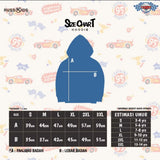 Russ Kids x Cars Sweater Hoodie Zipper 01 Cream