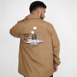 Jacket Polyester Mickeycj01 Brown