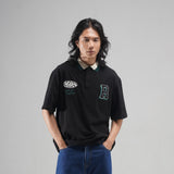 Poloshirt Cotton Combed 16S Gainner Black