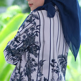 Tunic African Stripe Woman Navy Blue