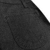 Russ Kids Pants Short Twill Streach Kids Suspect Short Black