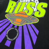 Russ Kids Tshirt Combed 30S Kids Mission Black
