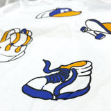 Russ Kids Tshirt Combed 30S Kids Good Habits White