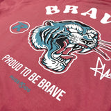 Russ Kids Tshirt Combed 30S Kids Brave Peach