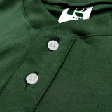 Tshirt Oversized Cotton 16S Oe Vagan Dark Green