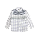 Kemeja Anak Russ Rama Lengan Panjang Biru