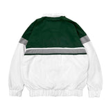 Russ Jaket Resleting Parasut Trois Putih