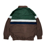 Jacket Nylon Crincle Trois Brown