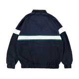 Russ Jaket Resleting Parasut Trois Hitam