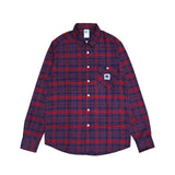 Russ Shirt Kemeja Flanel Tangan Panjang Corridor Red