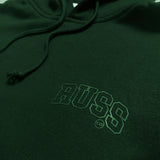 Russ Sweater Pendek Hoodie Buddies Hijau