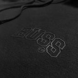 Russ Sweater Pendek Hoodie Buddies Hitam