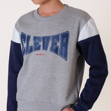 Russ Kids Sweater Crewneck Fleece Kids Clever Misty