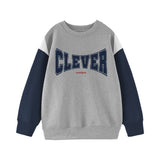 Russ Kids Sweater Crewneck Fleece Kids Clever Misty