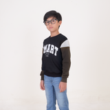 Russ Kids Sweater Crewneck Fleece Kids Smart Little Black