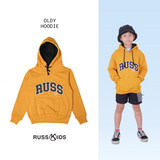 Russ Kids Sweater Hoodie Fleece Kids Oldy Yellow