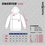 Russ Kids Sweater Hoodie Fleece Kids Oldy Black