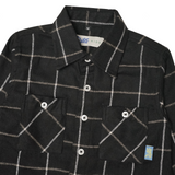 Russ Kids Shirt Flannel Long Sleeve Kids Linez Black