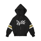 Russ Kids Jacket Parasut Kids Hoodz Black