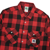 Shirt Flannel Plot Red
