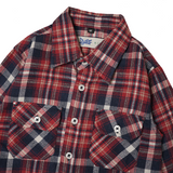Russ Kids Shirt Flannel Long Sleeve Kids Redskull Red