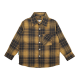 Russ Kids Shirt Flannel Long Sleeve Kids Rogue Yellow