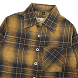 Russ Kids Shirt Flannel Long Sleeve Kids Rogue Yellow