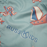 Russ Kids Anchors Shirt Short Sleeve Blue