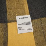 Russ Kids Shirt Flannel Long Sleeve Kids Yealls Yellow